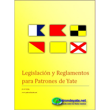 Portada Apuntes Legislación para Patrón de Yate