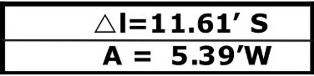 Respuesta calculo de loxodromica